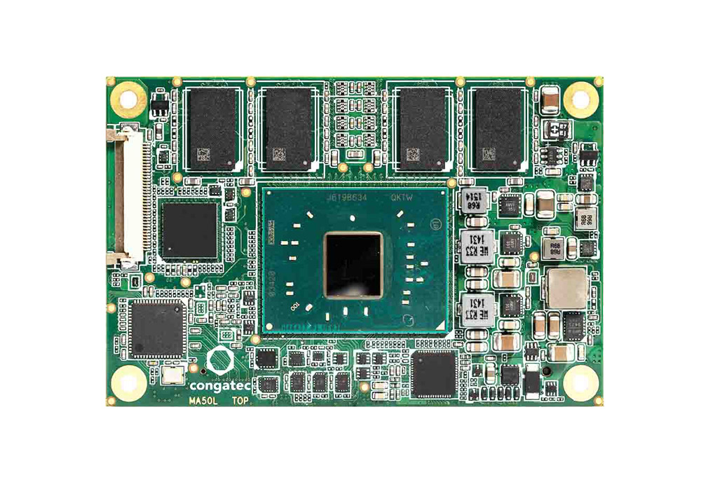 COM Express Mini With a size of 84x55mm the module is the smallest standard and is available with entry level x86 processors 